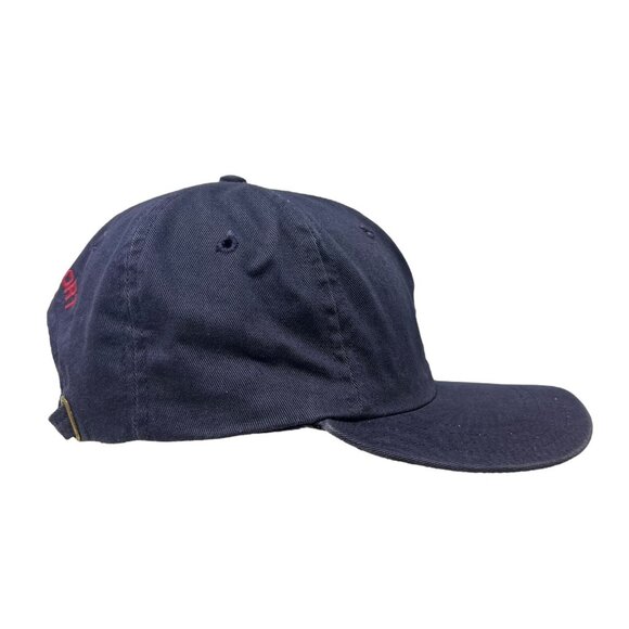 Polo Sport Ralph Lauren Sit Down Bear Embroidered Strapback Hat Cap Vintage Dad - Picture 3 of 11
